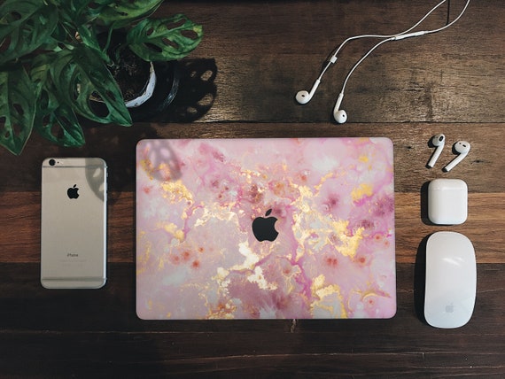 Pink Gold MacBook Skin MacBook Pro Skin MacBook Air Pro 13 15 Inch Touch Bar Skin Laptop Decal Vinyl Sticker Etsy