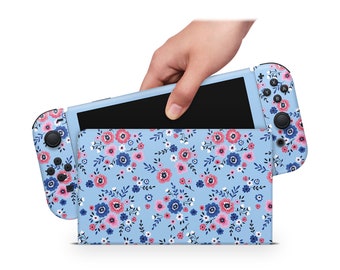 Oled Nintendo Switch Skin Decals Herb Wrap Vinyl