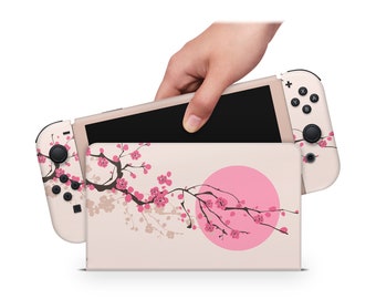 Oled  Switch Skin Decals Tranquility  Wrap Vinyl