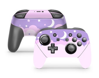 Nintendo Switch Pro Controller Skin Decal Sticker Lavender Etsy 日本