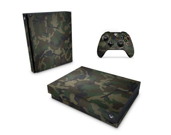 Xbox One S Xbox One X Xbox One Fat Console Controller Skin Decal Sticker Camouflage Custom Skins Design