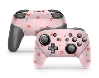 Strawberry  Switch Pro Controller Skin Sticker Decal