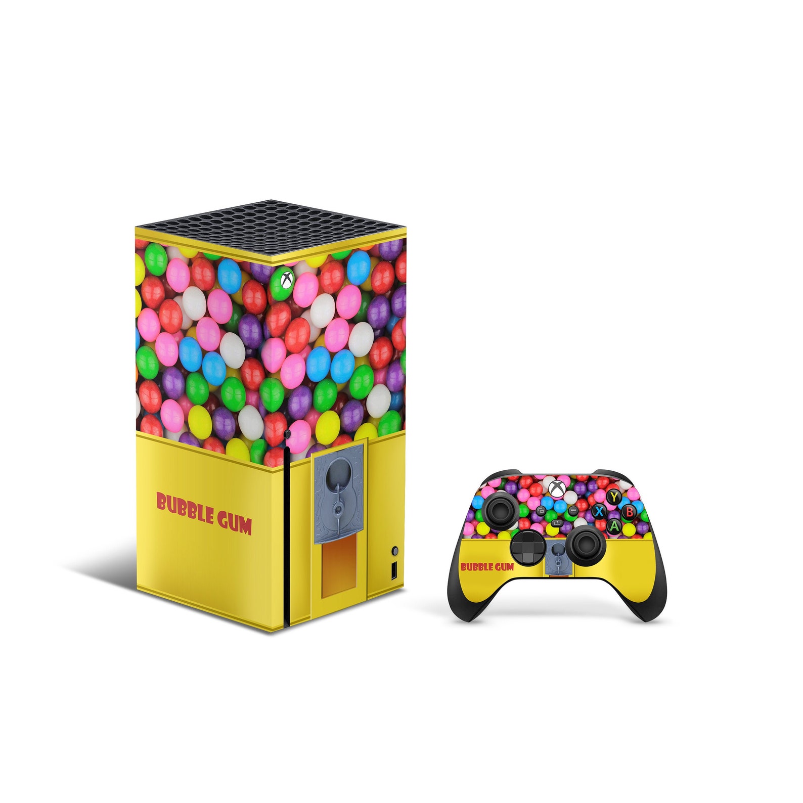 Bubble Gum Skin Decal for Xbox Series X Console and Controller Etsy