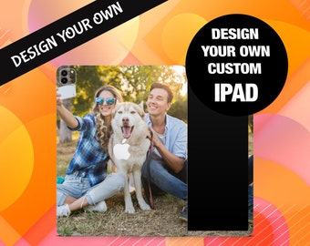 Personalized iPad Skin Decal | Custom Vinyl Wrap | Protective iPad Sticker Cover
