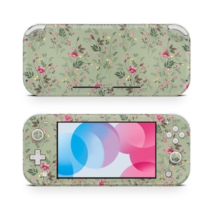 Foliage Green Skin Decal For Gaming Console Premium 3M Vinyl Wrap Compatible With Switch Lite image 1