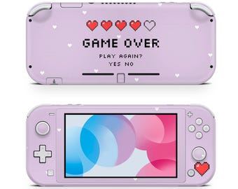 ディープパープルのNintendo Switch Lite用デカールスキン - Etsy 日本