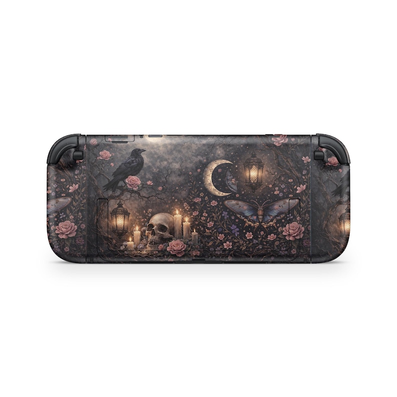 Mystic Dark Skin Decal For Gaming Console Premium 3M Vinyl Wrap Compatible With Switch 2 image 2