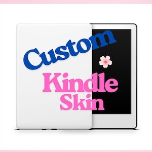 Funda personalizada para Kindle: calcomanía personalizada con foto para lector electrónico, vinilo 3M