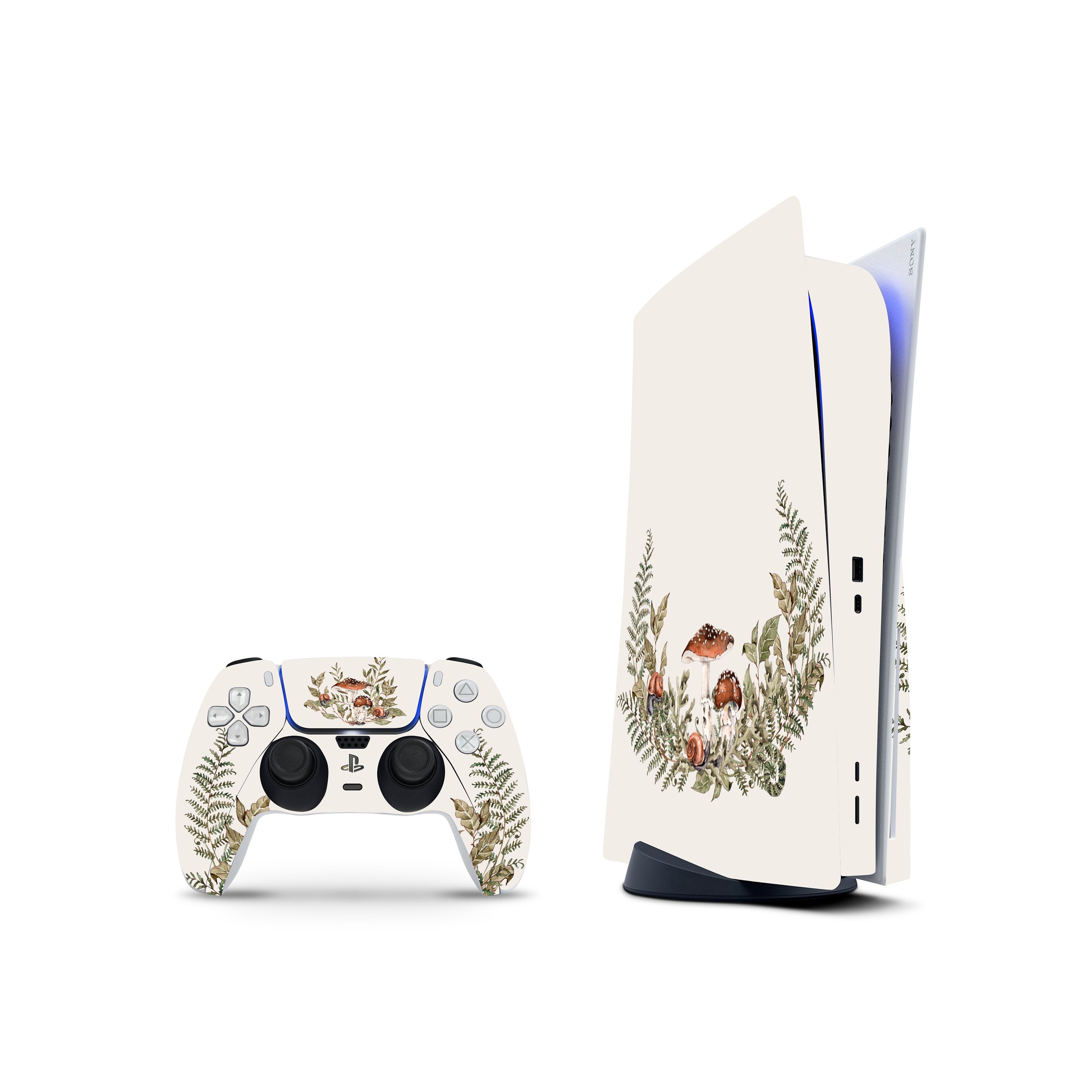 Autocollant Playstation 5 - Skin adhésif PS5 Ca cartoon white