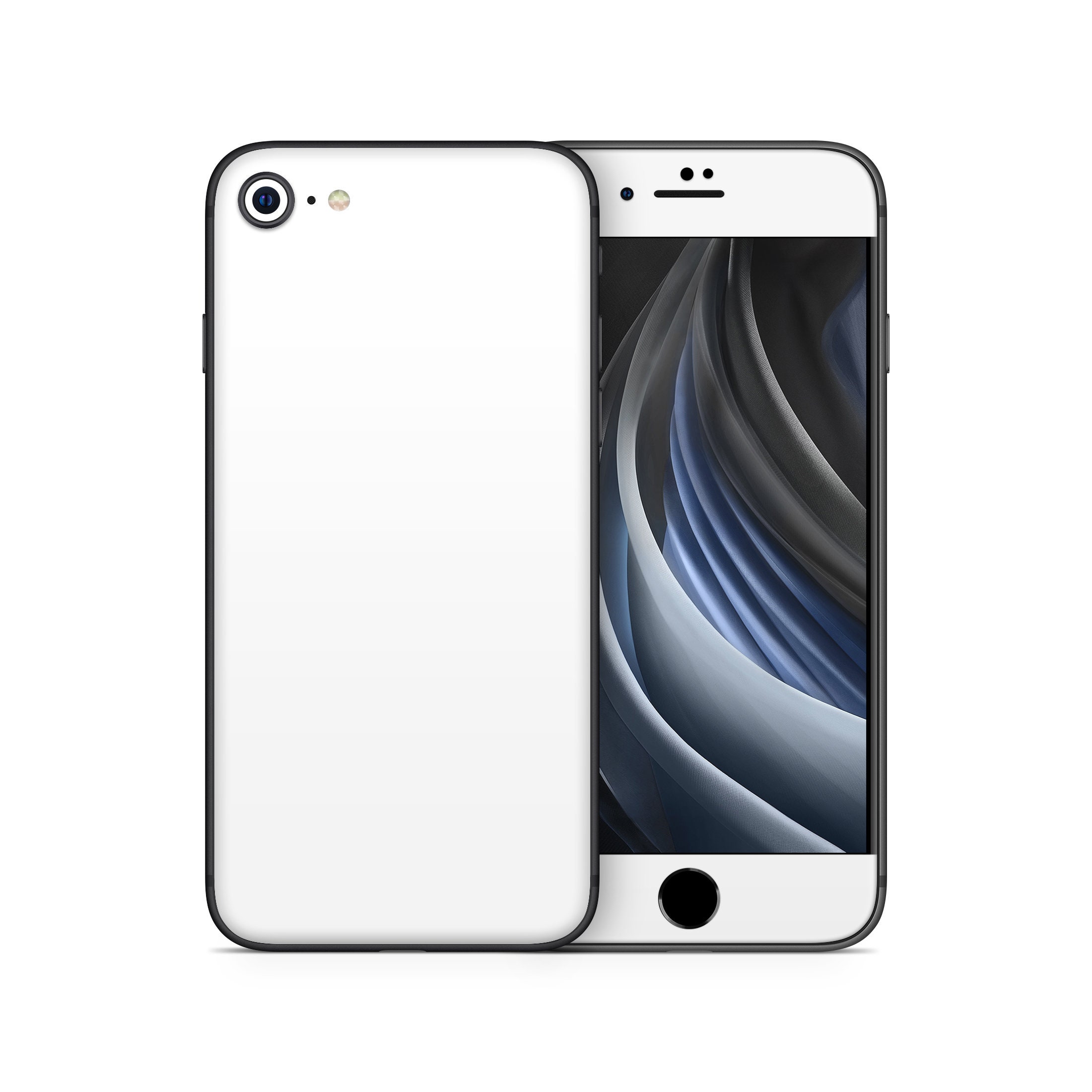 Iphone SE 2020 Skin Decal for Mobile Phone Solid White - Etsy