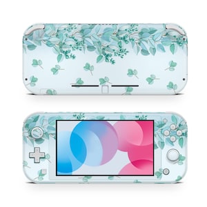 Azur Vine Skin Decal For Gaming Console Premium 3M Vinyl Wrap Compatible With Switch Lite