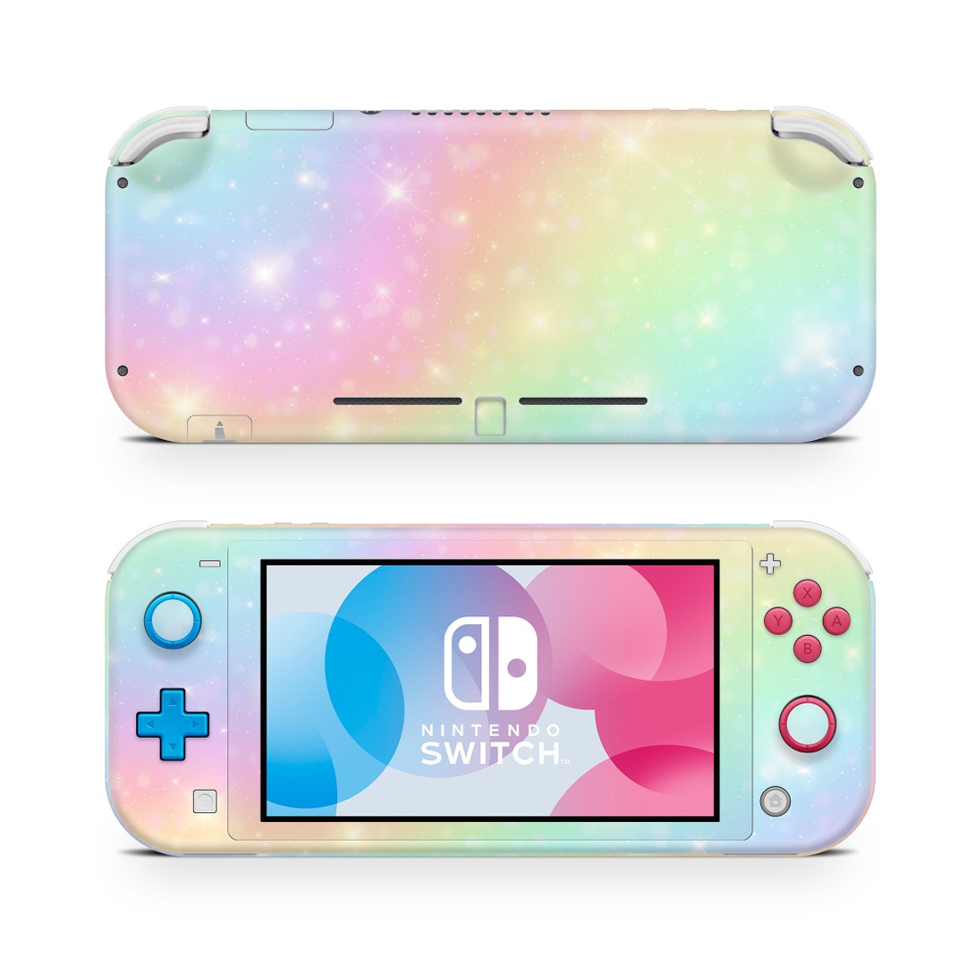 Nintendo Switch Lite Skin Decal for Game Console Magic Rainbow - Etsy