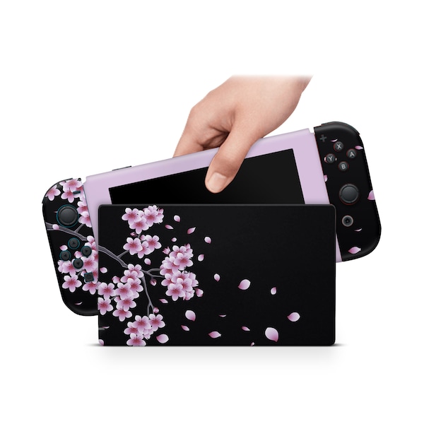 Nintendo Switch Skin Decal For Console Joy-Con And Dock Plum Magenta