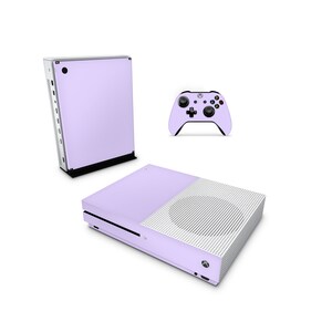 Lilac Xbox One Skin Decal Wrap Vinyl Sticker, Xbox Skin, Xbox One X Xbox One S Skin, Xbox Controller Skin Xbox One S