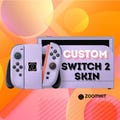 Custom Gaming console 2 Skin  / Personalized console 2 Decal /  Gloss or Glitter Finish / Cute & Unique Console Wrap