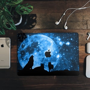 Wolves Pack MacBook Skin MacBook Pro Skin MacBook Air Pro 13 15 inch Touch Bar Skin Laptop Decal Vinyl Sticker