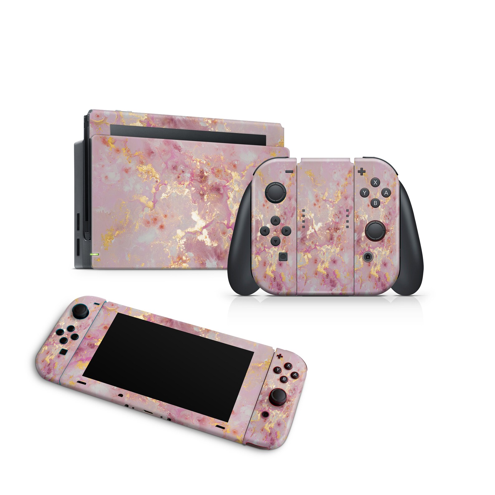 Nintendo Switch Skin Decal For Console Joy-Con And Dock | Etsy