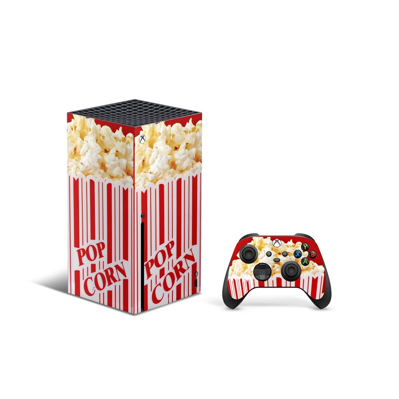 Popcorn Skin Decal for Xbox Series X Console and Controller Etsy