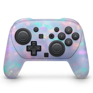 Gemstone Switch 2 Controller Skin – Gloss, Glitter, or Matte | Sakura Pink Thumb Grips Available | ZoomHitSkins