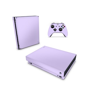 Lilac Xbox One Skin Decal Wrap Vinyl Sticker, Xbox Skin, Xbox One X Xbox One S Skin, Xbox Controller Skin image 1