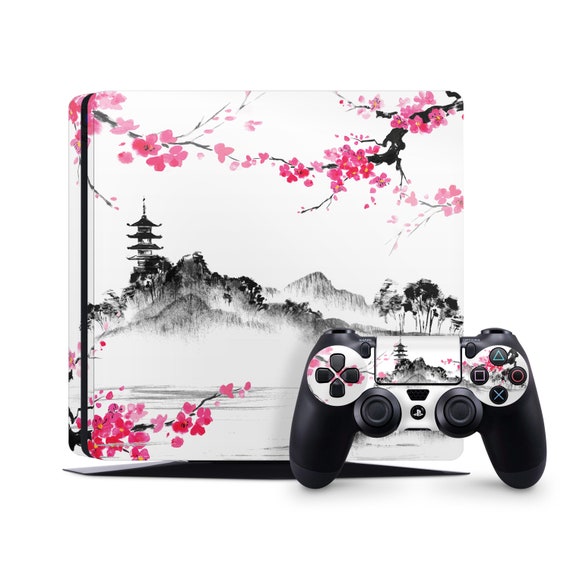 Ps4 Skin Decal For Playstation 4 Console And Controller Japanese Temple Ps4 Skin Decal For Playstation 4 Console And Controller Japanese Temple