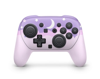 Skórka Pastel Dream Night Sky do kontrolera Switch 2 Pro – 3-metrowe etui ochronne