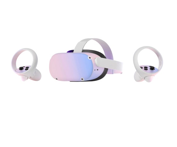Stickers Skin for Meta Quest 2, Meta Quest 2 VR Headset & Controller, Meta  Quest 2 Stickers, Cute Sticker Protection Accessories(Purple)