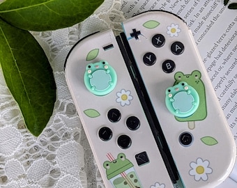 Flying-Frog 2-delige schakelaar duimgrepen Cap Joy Con Grip voor Switch Lite OLED-joystickgrepen