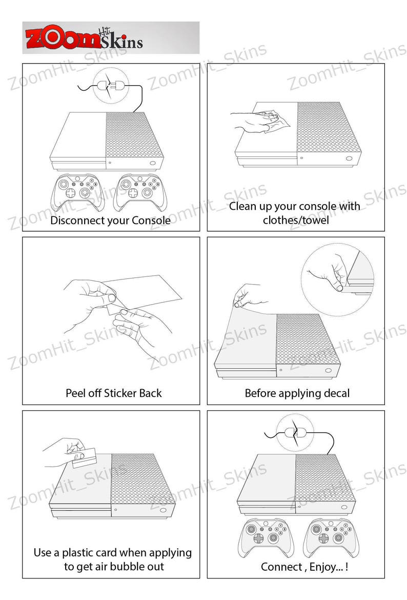Xbox One S Console Skin Decal Sticker Call Of Duty BO4 Design 2 Controller Skin Set