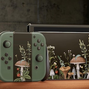 Cottagecore Nintendo Switch Skin Decal for Console Joy-con and Dock - Etsy