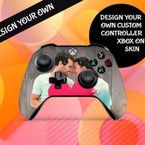 Personalized Your Xbox One Controller With Your Favorite Picture , Custom Your Own Photo Xbox One Controller Skin , Full Wrap Vinyl Decal image 1