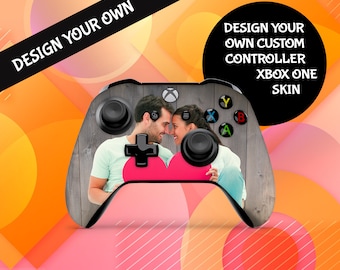 Personalized Your Xbox One Controller With Your Favorite Picture , Custom Your Own Photo Xbox One Controller Skin , Full Wrap Vinyl Decal