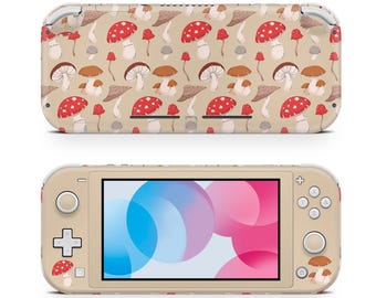 かわいいお寿司デザインのNintendo Switch Liteスキンシール（フル
