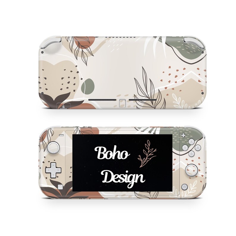 Boho Skin Decal For Gaming Console Premium 3M Vinyl Wrap Compatible With Switch Lite image 2
