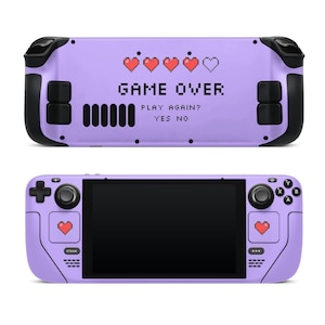 Steam Deck Valve Skins Vinyl Sticker Gaming Design Premium Skin