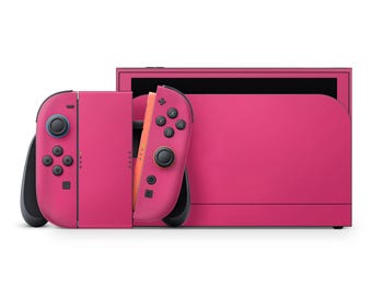Hot Pink Nintendo Switch 2 Skin, Hot Pink Nintendo Switch 2 Skin