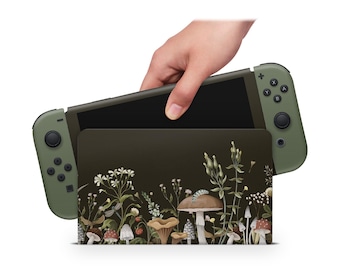 Oled Switch Skin Decals Cottagecore Wrap Vinyl