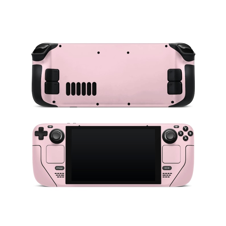 Steam Deck Valve Skins Vinyl Sticker Pink Design Premium Skin image 1