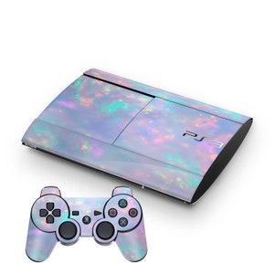 Gemstone PS3 Slim Fat Super Slim 4000 Playstation 3 Console And Controller Skin Decal image 1