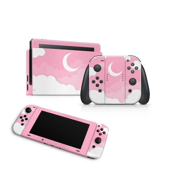 Moonight Pinky Nintendo Switch Skin Decal for Console Joy