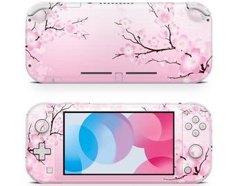 Cherry Blossom Skin Aufkleber für Gaming-Konsole Premium 3 M Vinyl Wrap Kompatibel mit Switch Lite