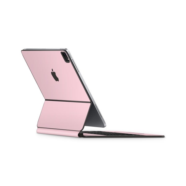Apple Magic Keyboard Skin Decals Solid Pink Wrap Vinyl
