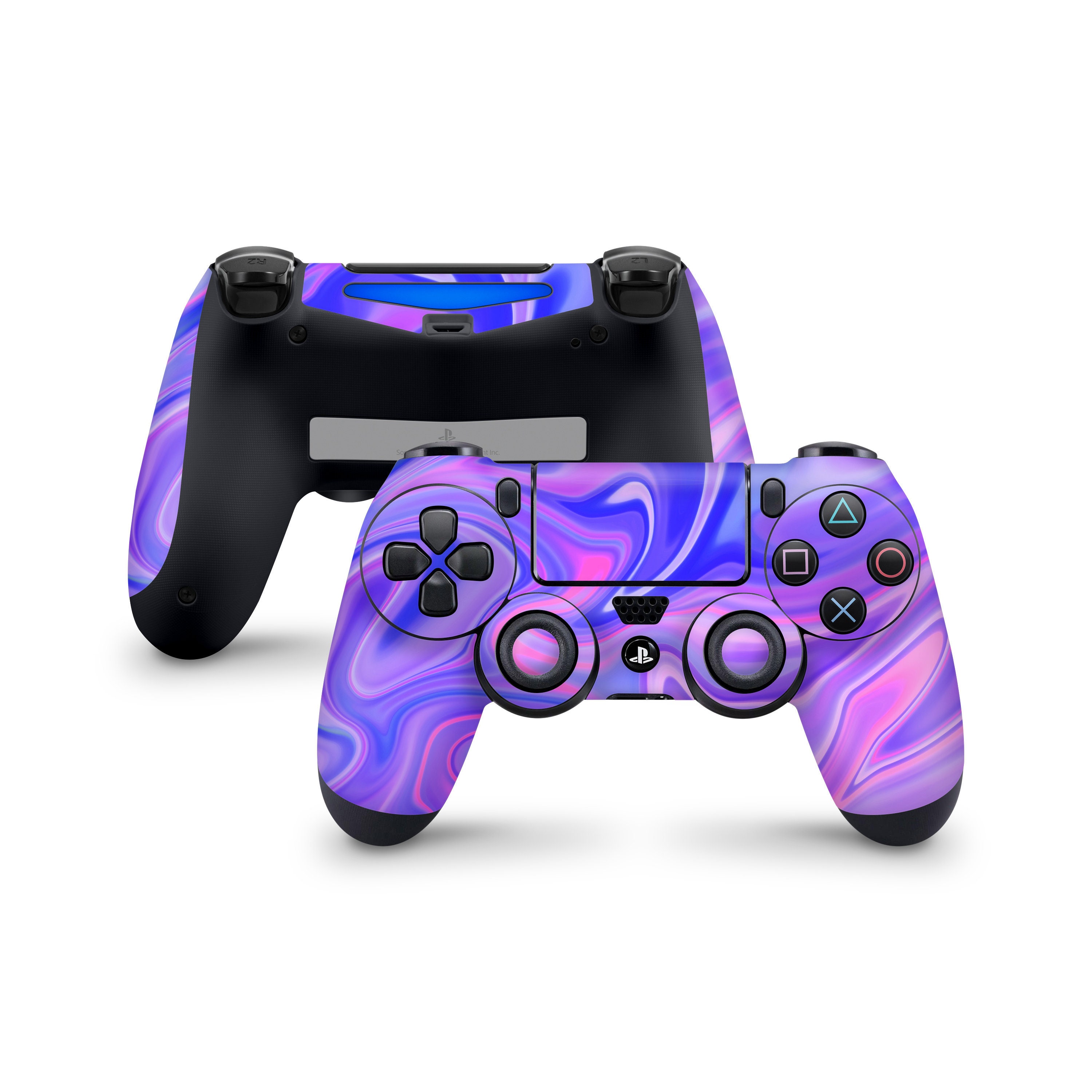 Геймпад ps4 приложение. Dualshock 4 custom. джойстик ps4 фортнайт. принт на геймпад ps4. dualshock 4 electric purple.