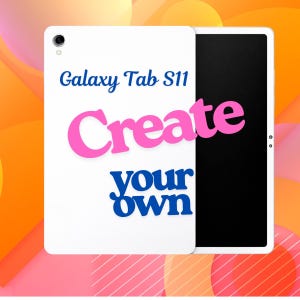 Vinilo personalizado para Galaxy Tab S11 Ultra/Funda protectora/Calcomanía personalizada