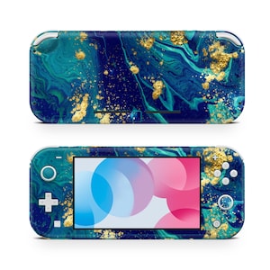 Crystal Mining Skin Decal For Gaming Console Premium 3M Vinyl Wrap Compatible With Switch Lite