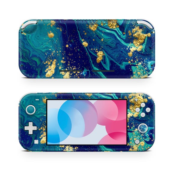 Crystal Mining Skin Decal For Gaming Console Premium 3M Vinyl Wrap Compatible With Switch Lite