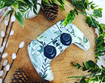 Botany Skin Decal For PS5 Playstation 5 Controller , Full Wrap Vinyl For PS5 Dualshock