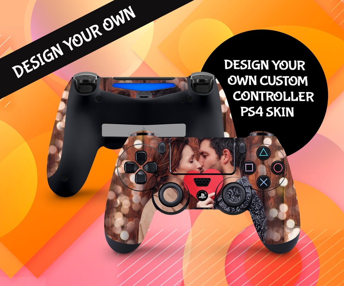 Overlegenhed Hovedsagelig Privilegium Personalized Your PS4 Controller With Your Favorite Picture - Etsy