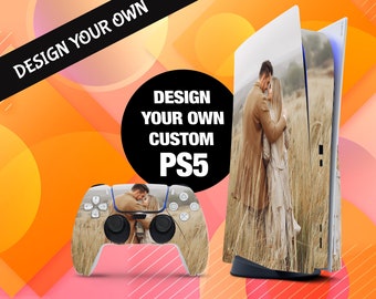 Personalized Your PS5 Console And Create Your Own Design , Custom Playstation 5 Controller Skin Decal Sticker