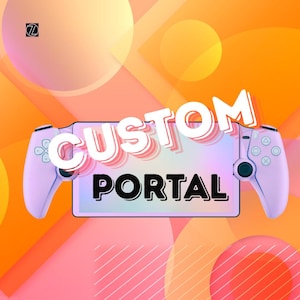 Personalized Your Compatible Portal , Custom Your Own Photo Skin , Full Wrap Vinyl Decal